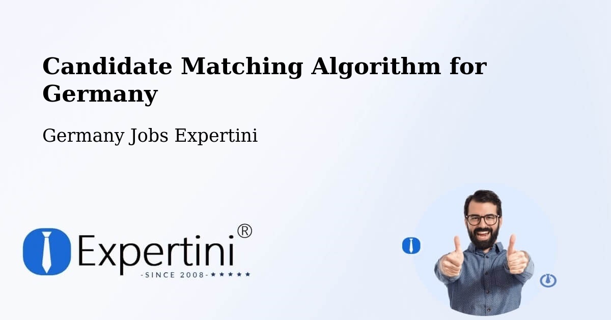 Candidate Matching Algorithm Overview – Prüm - Germany Jobs Expertini