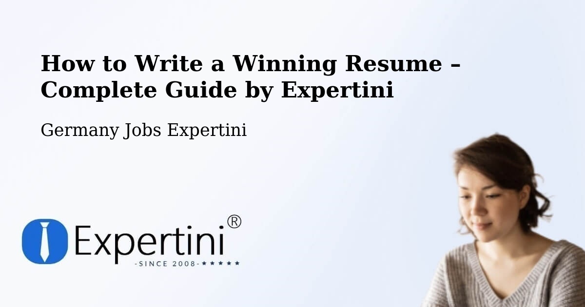 Resume Writing Guide for Job Seekers – Prüm - Prüm, Germany Jobs Expertini