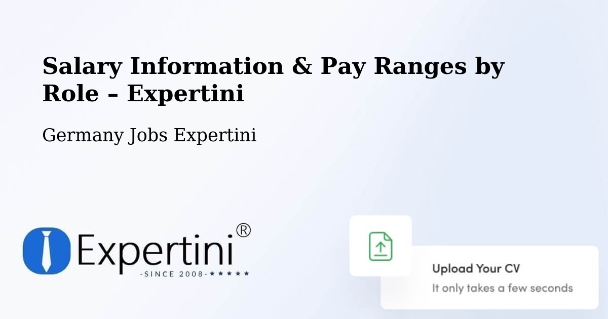 Salary Information & Pay Ranges – Prüm - Prüm, Germany Jobs Expertini