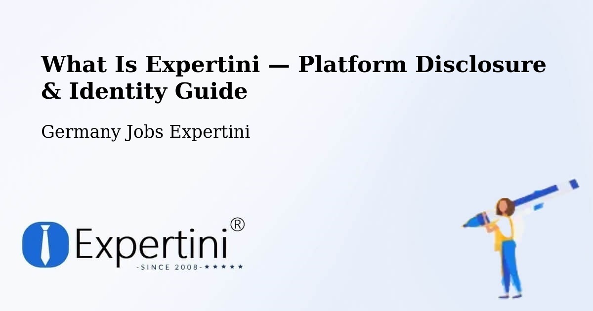 What Is Expertini — Platform Disclosure & Identity Guide – Prüm